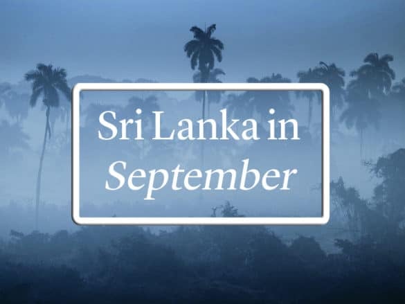 sri lanka travel september