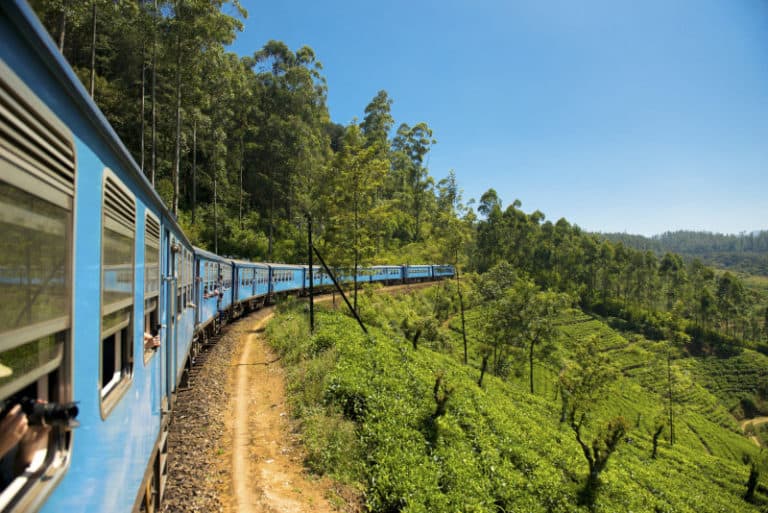 best train trip asia